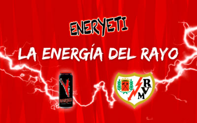 Eneryeti, patrocinador oficial del Rayo Vallecano de Madrid