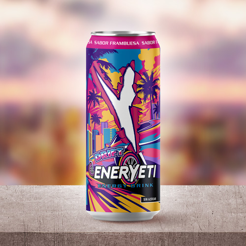 Eneryeti DRIFT frambuesa